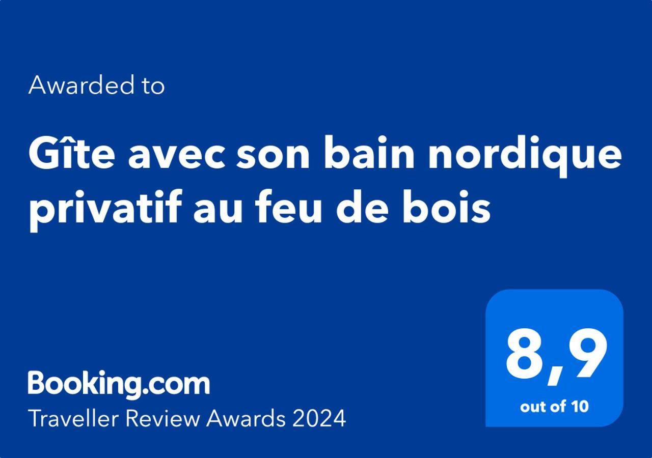 Gite Avec Son Bain Nordique Privatif Au Feu De Bois Pleubian 外观 照片